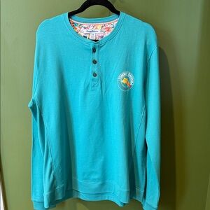 Tommy Bahama Terry LongSleeve Henley Pullover, NWT